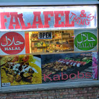 Almadinah Market Halal middle eastern food/ Falafel/ Gyro/ Chicken And Rice. Shawarma, Halalicious, Dubai Chocolate