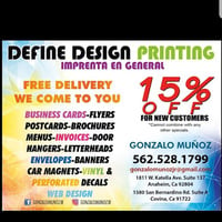 Local Business Define Design Printing & Signs in Anaheim CA