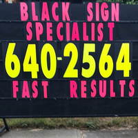 Black Sign Specialist