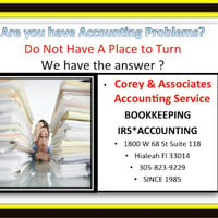 Corey & Associates Accountant Advisor