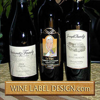 Local Business WINE LABEL DESIGN in Cloverdale CA