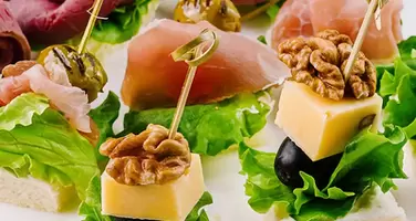 Delightful Gourmet Canapés Platter for Elegant Gatherings