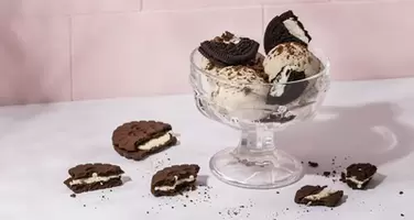 Delicious Cookies and Ice Cream